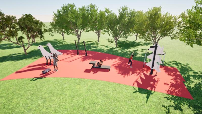 Játszótér és streetworkout pálya látványtervek